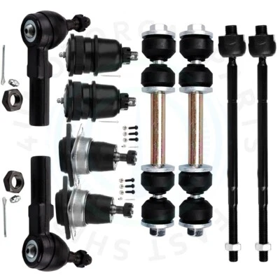 10pcs Front Lower Upper Ball Joint Tie Rod End Fits 1993-2002 Chevrolet Camaro - Image 1 of 4