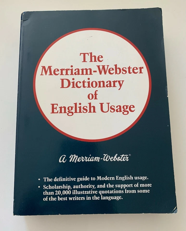 The Merriam-Webster Dictionary Of English Usage 1989 Paperback - Image 1 of 1