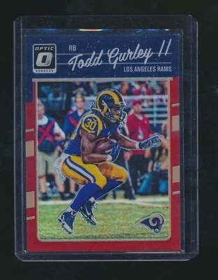 TODD GURLEY II 2016 PANINI DONRUSS OPTIC 91/99 - Image 1 of 2