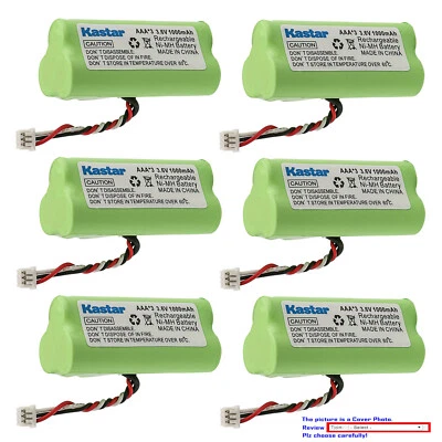 Kastar Scanner Battery 3.6V Ni-MH 1000mAh for Motorola 82-67705-01 826770501