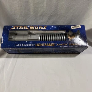 Star Wars 1997 Luke Skywalker sable de luz universal TV control remoto B20 - Imagen 1 de 5