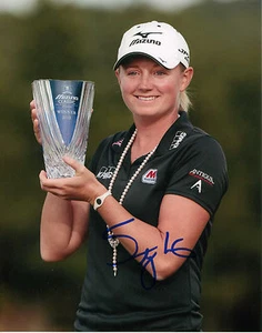 STACY LEWIS SIGNED LPGA GOLF 8" X 10" PHOTO W/ COA - Picture 1 of 1