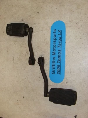 Tomos Targa LX 2005 50cc ciclomotor OEM pedales de manivela clavijas derecha izquierda  Foto 1 de 4