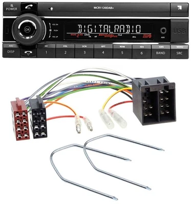 Kienzle Bluetooth MP3 USB DAB Autoradio für Audi 80 86-96 90 84-91 100 82-94 200 - Bild 1 von 4