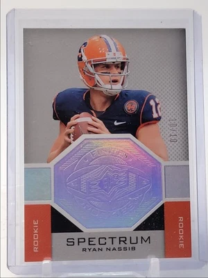 RYAN NASSIB 2013 UPPER DECK SPX FINITE ROOKIES SILVER SPECTRUM RC 10/10 Q0333 - Image 1 of 2