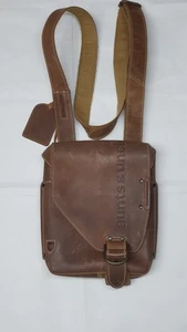 Aunts and Uncles Jason Hunter Schoudertas leather shoulder bag, 25x20x6 cm. - Picture 1 of 15