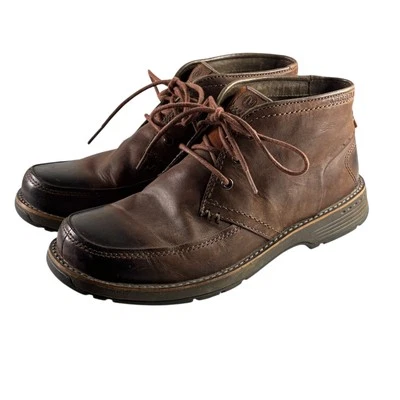 Botas Merrell Para Hombres 8 Cuero Marrón Chukka Con Cordones Informales Cómodo Agarre Suela Foto 1 de 4