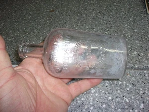 C15 antike Flasche Flachmann Half Pint Donoghue Rochester NY - Bild 1 von 1