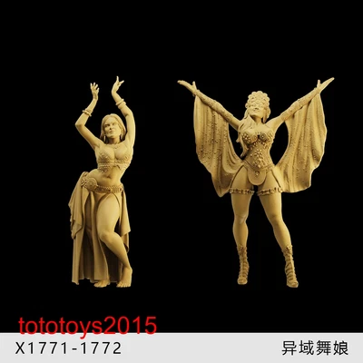 1/64 1/43 1/35 Sexy dancer Girl Scene Prop Miniatures Figures Doll For Cars Toy - Image 1 of 4