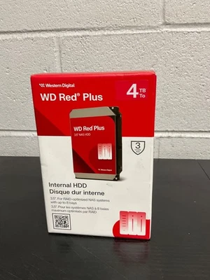 WD - Red Plus 4TB NAS Internal Hard Drive - Image 1 of 3