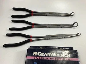 GEARWRENCH 82107 3-Pieces Double-X Hose Grip Plier Set - 5/16", 1/2" & 3/4" - Picture 1 of 5
