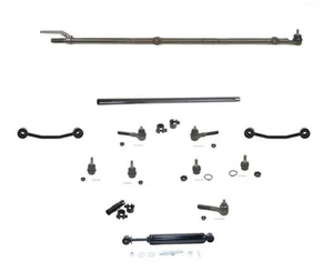 Drag Link Tie Rods Track Bar 13Pcs Kit Fits Jeep Wrangler 91-95 All Models - Picture 1 of 6