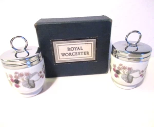 Royal Worcester LAVINIA Egg Coddler Set 2 OVP - Anleitung im Karton - Vintage - Bild 1 von 5