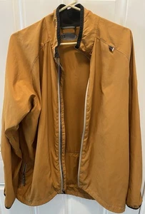 REI Cycling Windbreaker men’s Large Burnt Orange - Picture 1 of 3