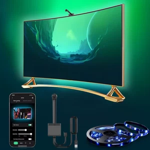 New Smart LED TV Backlight Strip with AR Color Sensor-Rgb Ambient Lighting - Picture 1 of 13