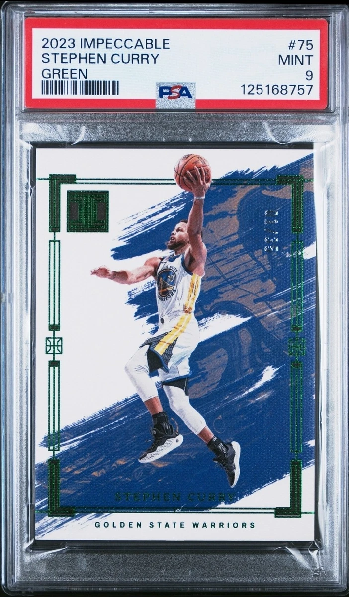 Panini Stephen Curry 9 Graded Basketball Sports Trading Cards