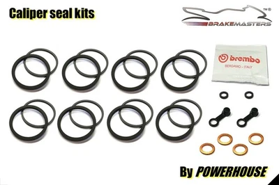 Aprilia RSV1000 MILLE R 2003 front brake caliper seal rebuild repair kit - Image 1 of 4