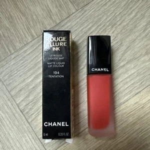 CHANEL ROUGE ALLURE INK Matte Liquid Lip Colour 194 Tentation 6ml - Picture 1 of 3