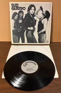 SUZI QUATRO Self Titled (1974) BELL 1302 LP VINYL RECORD Textured Cover RARE/GUC - Picture 1 of 9