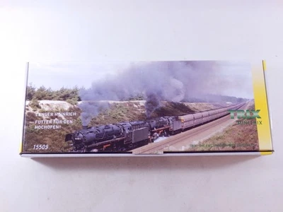 »MINITRIX 15509 N DC · DISPLAY 40X SELBSTENTLADEWAGEN "LANGER HEINRICH" · OVP« - Bild 1 von 4