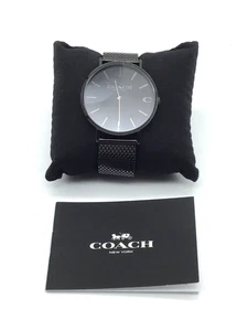 Coach New York Black Charles Uhr 41mm 2016 - läuft - Bild 1 von 9