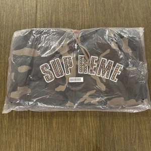 Supreme BB SIMON Hooded Zip Up SS25 Week 10 Woodland Camo Men’s XL BNWT - Picture 1 of 4