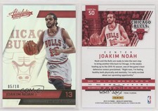 2015-16 Panini Absolute Spectrum Gold /10 Joakim Noah #50