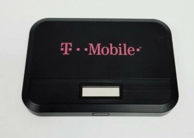 Punto de acceso móvil T-Mobile T9 4G LTE negro sin batería ni cubierta IMEI limpio usado Foto 1 de 2