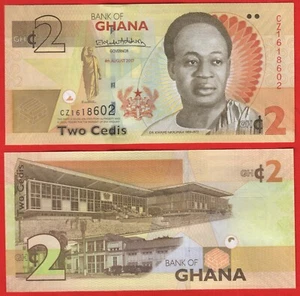 Ghana 2 cedis 2017 P-37Ae UNC - Picture 1 of 1