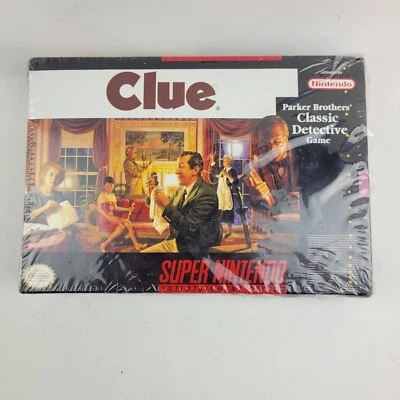 Clue (Super Nintendo/SNES) BRAND NEW - Image 1 of 4
