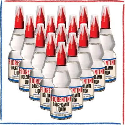 Fiorentini Dolcificante Liquido Sostitutivo Zucchero Senza Glutine 15 Confezioni