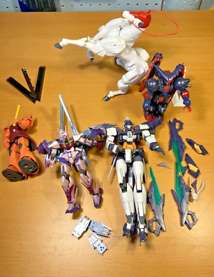 Bandai G Gundam Mobile Suit Fighter Master Gundam y Mobile Horse Figures Foto 1 de 4