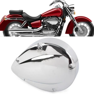 Air Intake Cleaner Filter Cover For Honda Shadow Aero 750 VT750C Spirit Chrome - Picture 1 of 9