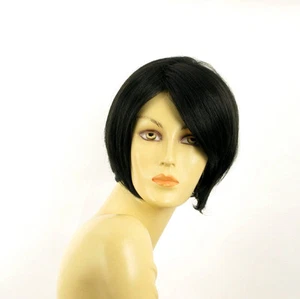 Short Wig for women black ref FRANE 1b PERUK - Imagen 1 de 9