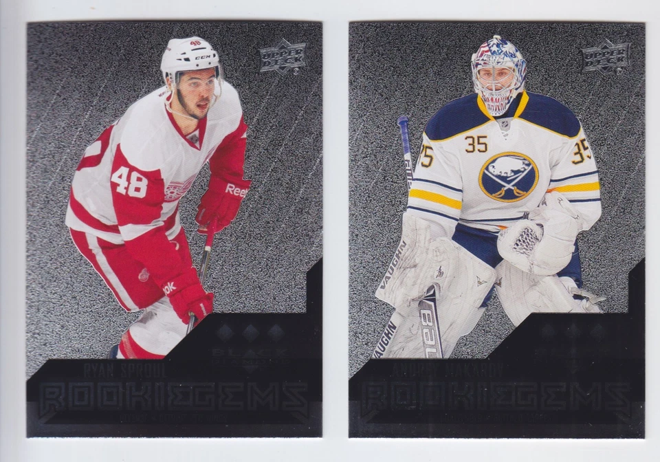 2014-15 UD BLACK DIAMOND DOUBLE TRIPLE QUAD ROOKIE RC #101-250 FINISH SET U PIC - Image 1 of 1