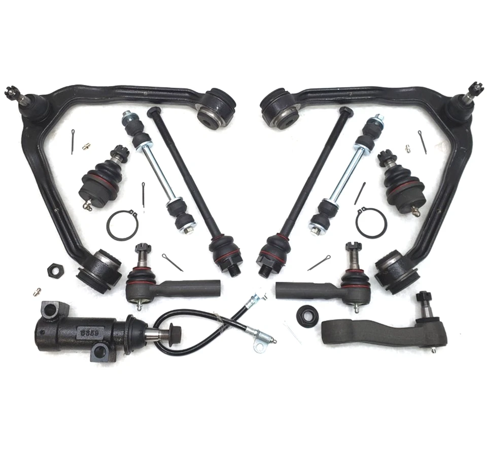 XRF Chevy Express 3500 Control Arm Ball Joint Idler Tie Rod Steering Kit 03 - 14 - Imagem 1 de 4