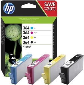 Original HP 364 MultiPack 4 Patronen 4-Pack jede Farbe einmal OVP DATUM 01/2019 - Photo 1/1