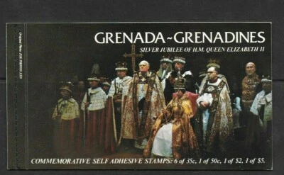 Grenadines 1977 Silver Jubilee of Queen Elizabeth II Booklet - Изображение 1 из 4