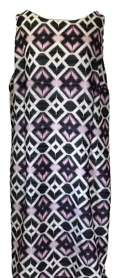 Jennifer Lopez 3X Sleeveless Midi Dress Lined Shift NWT - Image 1 of 4