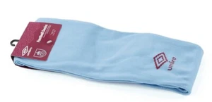 BNIP UMBRO 2019-20 BURNLEY CLARET BLUE AWAY SOCKS LARGE 10-13 - Picture 1 of 3