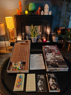 VINTAGE BOXED SUPER And Mini MASTERMIND GAME BY INVICTA 1972 And 75 FREE UK POST - Image 1 of 3