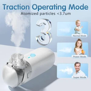 1x Nebulizador Micro-Malla de Mano Humidificador Inhalador Silencioso Ultrasónico C8H2 - Imagen 1 de 10