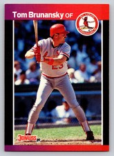 1989  Donruss #112 Tom Brunansky St. Louis Cardinals