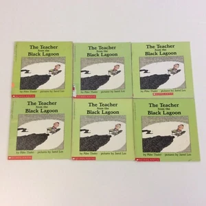 Jared Lee Mike Thaler Teacher From the Black Lagoon Guided Reading 6 Book Lot - Imagen 1 de 4