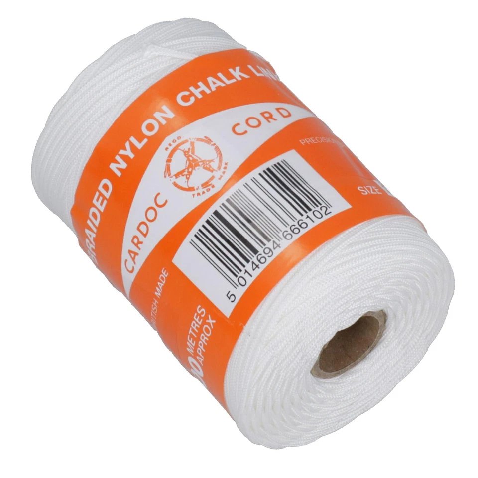 Cardoc B Braided Nylon Chalk Line for Brick Block Laying Building Straight Line - Image 1 of 1