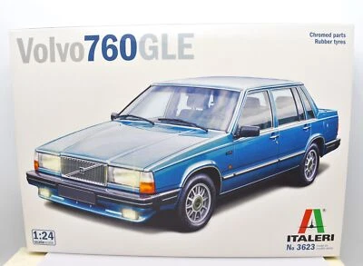 Modellino auto model kit di montaggio scala 1:24 Volvo 760 Italeri modellismo cd - Immagine 1 di 2