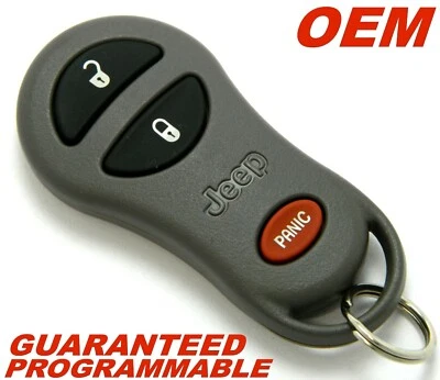 OEM 2002 2003 2004 JEEP GRAND CHEROKEE MANDO A DISTANCIA SIN LLAVE GRIS 56036860 GQ43VT9T Foto 1 de 4