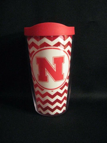 UNIVERSITY OF NEBRASKA HUSKERS 16 OZ. INSULATED TUMBLER Cover