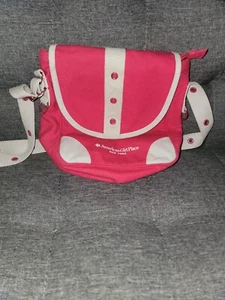 Red 9X9" Cotton AMERICAN GIRL PLACE NY Purse w/ Adjustable Strap - Picture 1 of 11