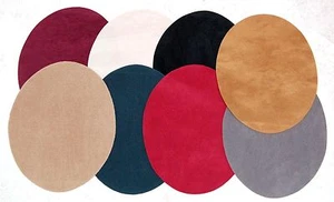 Faux Suede Elbow/Knee Patches x 2 Iron on, Washable Choice of Colours - Picture 1 of 13